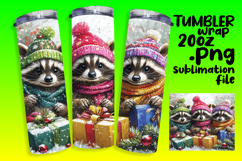 GREAT GIFT: 20oz Tumbler PNG , Cute Xmas Product Image 1