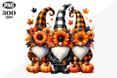 Halloween Gnomes Sublimation - Clipart PNG Design Product Image 1