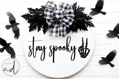 Stay Spooky | Halloween Sign svg | DXF EPS PNG SVG Product Image 1