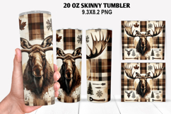 Animals Tumbler Sublimation PNG Bundle, Festive 20oz Designs Product Image 6