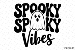 Spooky Vibes Svg | Halloween Svg | Svg Cut Files Product Image 1