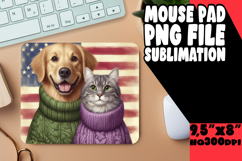 CHEERFUL desk MAT Artistic Magic, Dog and cat Product Image 1