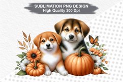 Halloween Dog - Halloween clipart Sublimation PNG Design Product Image 1