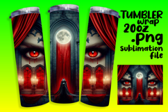 ELEGANT 20oz Tumbler Graphic for Custom Gifts , Horror Hallo Product Image 1