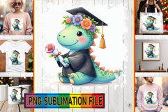 Whimsical PNG TSHIRT Gift Ideas, Dino Product Image 1