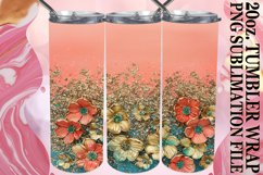 Glitzy Leopard Pattern Tumbler Design: Sublimation - 20oz Product Image 1