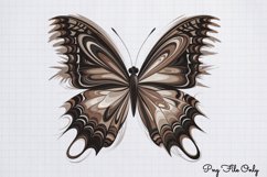 Smoke Butterflies Clipart PNG Product Image 1