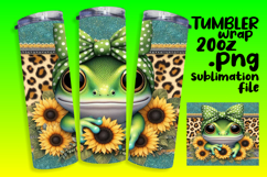 EYE-CATCHING 20oz Tumbler PNG , Cute Animals Product Image 1