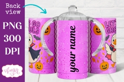Let&#039;s go ghouls sippy cup sublimation, Halloween sippy cup Product Image 2