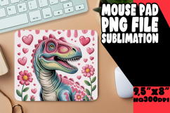 ENCHANTED mouse MAT Gift Inspiration, Cute Dino Product Image 1