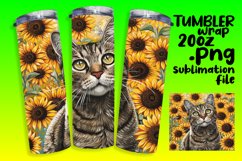 Tumbler Sublimation: Mischievous Meows Product Image 1