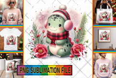 Joyful PNG Designs for Gifts, Cute Dino Product Image 1