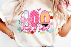 100 Days of School Coquette Png, 100 Days of School PNG Product Image 4