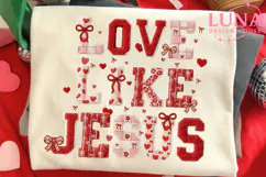 Latch Hook Yarn Crochet Love Like Jesus Png Product Image 1
