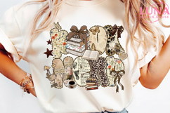 Retro Bookish Trendy Book Lover Sublimation Digital Design Product Image 5