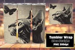 Meow Madness: Sublimation Tumblers for Cat Enthusiasts Product Image 1