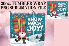 SWEET ADVENTURES 20oz TUMBLER WRAP, Holiday Gnome Product Image 1