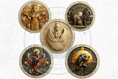 Ancient Egyptian Gods Pantheon Mythology Graphics Product Image 11