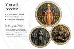 Ancient Egyptian Gods Pantheon Mythology Graphics Product Image 2