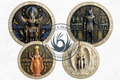 Ancient Egyptian Gods Pantheon Mythology Graphics Product Image 7