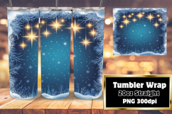 20oz Tumbler Sublimation PNG , Christmas Product Image 1