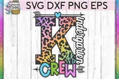 Kindergarten Crew SVG DXF PNG EPS Cutting Files Product Image 2