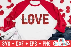 Valentine's Day SVG | All You Need Is Love | Shirt Design Product Image 1