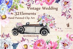 ROMANTIC WEDDING CLIPART Product Image 1