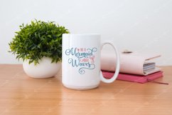 Mug Mockup 15 Oz White Coffee Pink Planners Small Plant Product Image 5