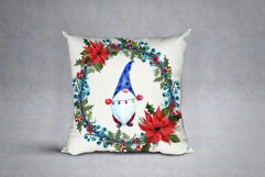 Watercolor Scandinavian Gnome, Christmas clipart Product Image 3