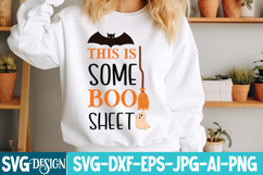This is Some Boo Sheet SVG Design | This is Some Boo Sheet Product Image 1