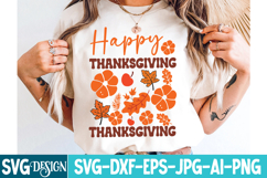 Happy Thanksgiving Svg | Thanksgiving t-Shirt Design Product Image 3