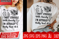 Sarcastic SVG \ Sarcastic Cut File,Funny Shirt SVG Design Product Image 1