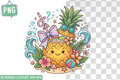 Summer Whimsical Clipart,Summer png,Beach Sublimation png Product Image 1