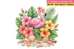 Summer Whimsical Clipart,Summer png,Beach Sublimation png Product Image 1