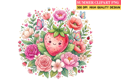 Summer Whimsical Clipart,Summer png,Beach Sublimation png Product Image 1