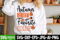 Autumn is my Favorite Color SVG Design | Autumn SVG Design Product Image 3