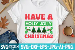 Have a Holly Jolly Christmas SVG | Christmas SVG Design Product Image 3
