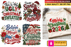 Christmas Sublimation Designs,Christmas Png,Christmas Design Product Image 1