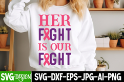 Breast Cancer SVG Bundle|Awareness Month SVG Bundle Product Image 13