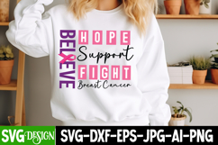 Breast Cancer SVG Bundle|Awareness Month SVG Bundle Product Image 16