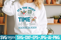 It’s the most Wonderful time Of the Year Svg,Christmas svg Product Image 1