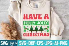 Have a Holly Jolly Christmas SVG | Christmas SVG Design Product Image 2
