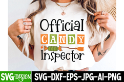Official Candy Inspector SVG Cut File,Halloween SVG Design Product Image 4