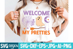Welcome my Pretties Svg Design,Halloween Svg design Product Image 3