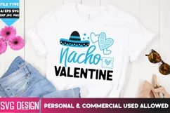 Nacho Valentine SVG, Valentine's Day Sublimation PNG Product Image 1