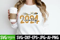 2024 Finally SVG Design | Happy New Year 2024 SVG | New Year Product Image 1
