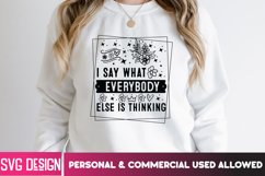 Sarcastic Sublimation PNG |Funny Sarcastic SVG Cut Files Product Image 1