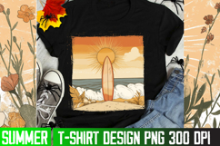 Hippie Style Summer,Minimalist Retro Shirt Design Product Image 1