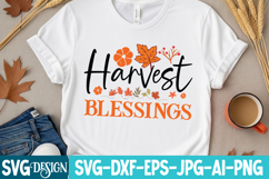 Harvest Blessings SVG Design,Thanksgiving SVG Design Product Image 2